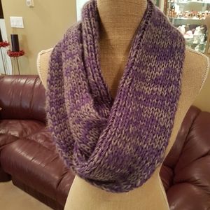 Cowl Knit Infinity Scarf
